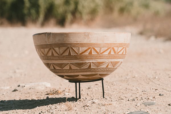 Fulani Calabash Bowl - West Africa