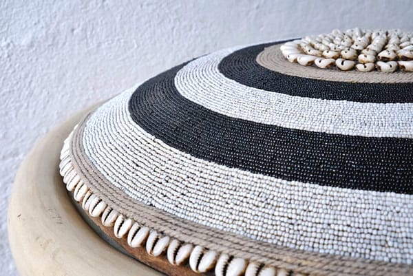 DECORATIVE BEADED SHIELD - CAMEROON - Image 4