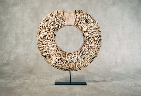 Tribal Cowrie Shell Collar - West Africa