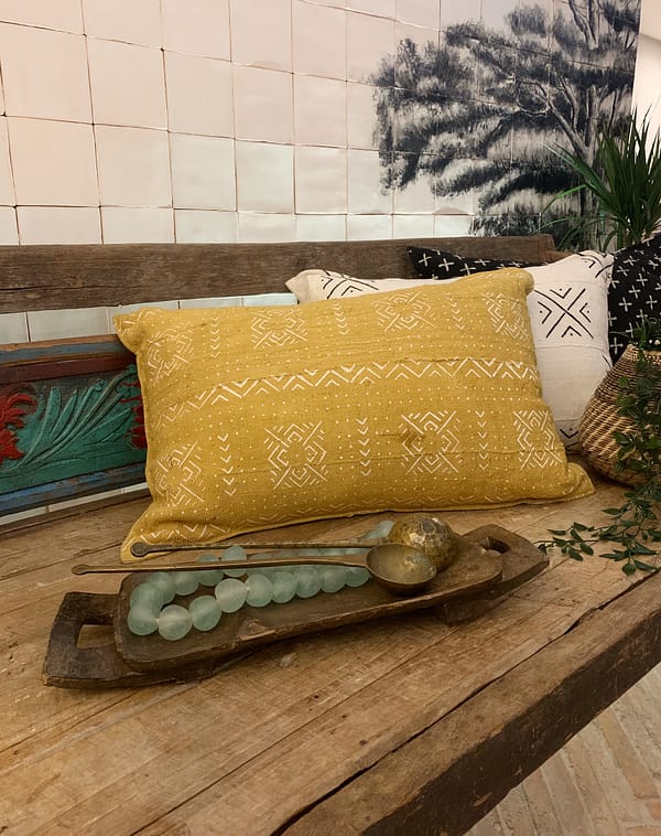 MUD CLOTH LUMBAR CUSHIONS - MALI